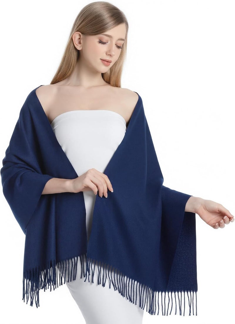 Sofier Pashmina Shawls And Wraps for Women for Evening Dress Warm Winter Scarf Wedding Bride Bridesmaid Gifts Cashmere Feel - Image 4